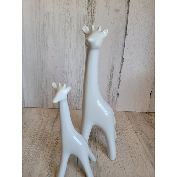 Naaman giraffe baby mama Israel porcelain figure set collectible vintage - Picture 4 of 8